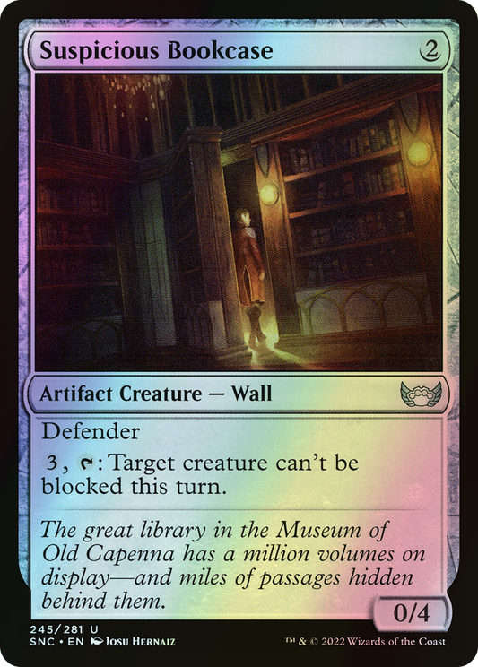 Suspicious Bookcase (SNC) #245 [EN/F]