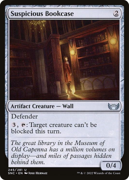 Suspicious Bookcase (SNC) #245 [EN/N]