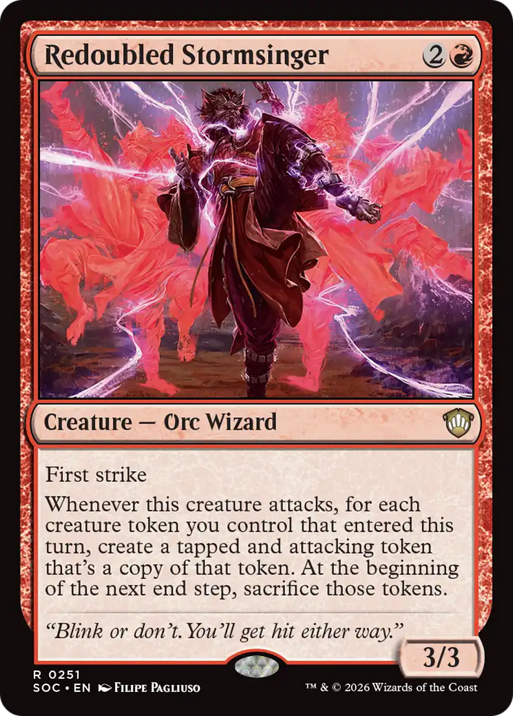 Redoubled Stormsinger (SOC) #251 [EN/N]