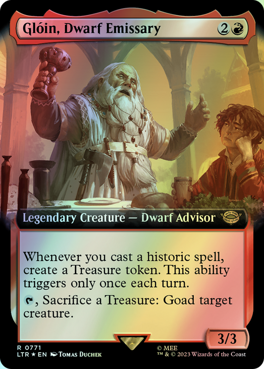 Glóin, Dwarf Emissary - Surge Foil (LTR) #771 [EN/F] s/o