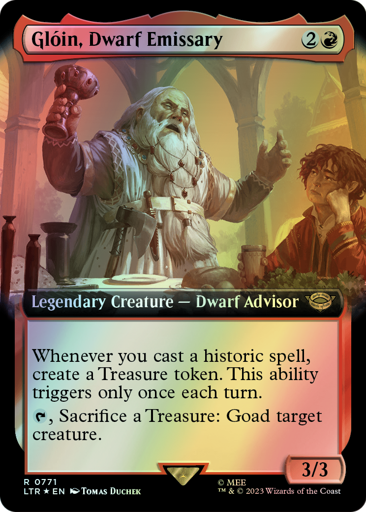 Glóin, Dwarf Emissary - Surge Foil (LTR) #771 [EN/F] s/o