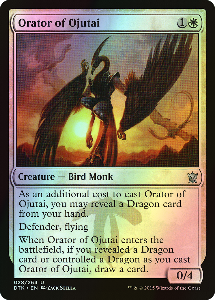 Orator of Ojutai (DTK) #28 [EN/F]