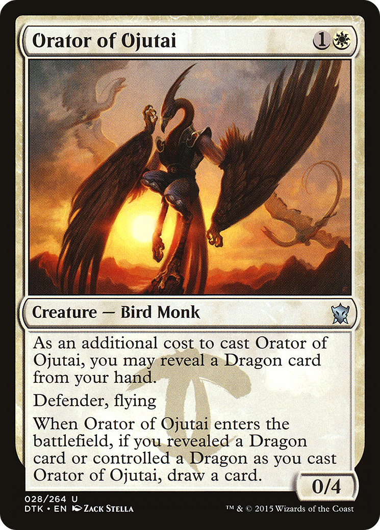 Orator of Ojutai (DTK) #28 [EN/N]