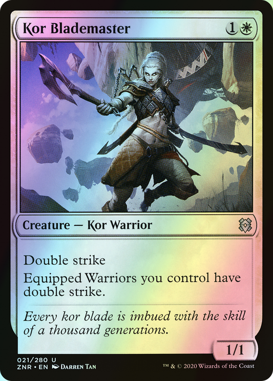 Kor Blademaster (ZNR) #21 [EN/F]
