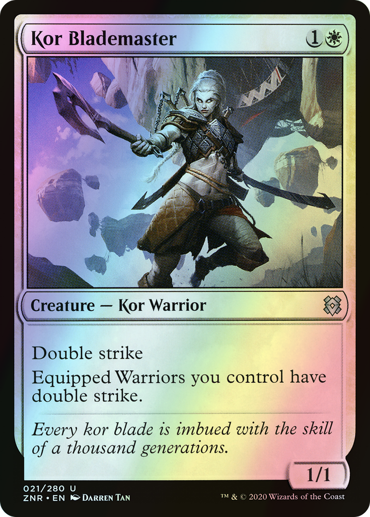 Kor Blademaster (ZNR) #21 [EN/F]