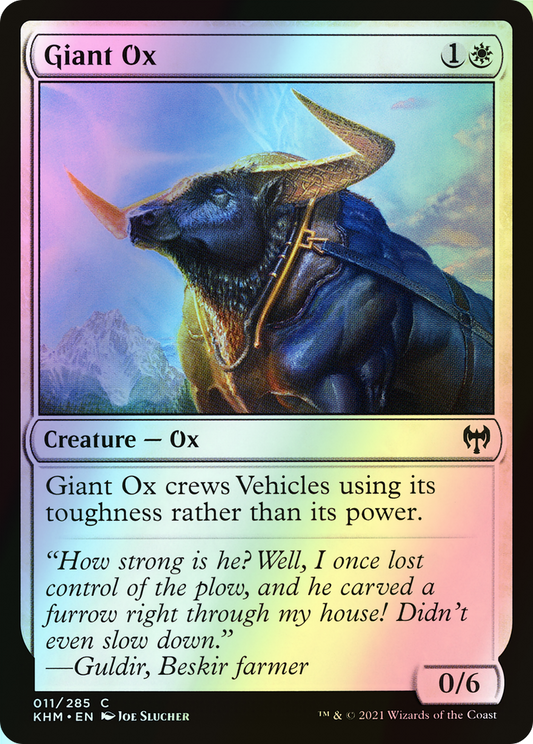 Giant Ox (KHM) #11 [EN/F]