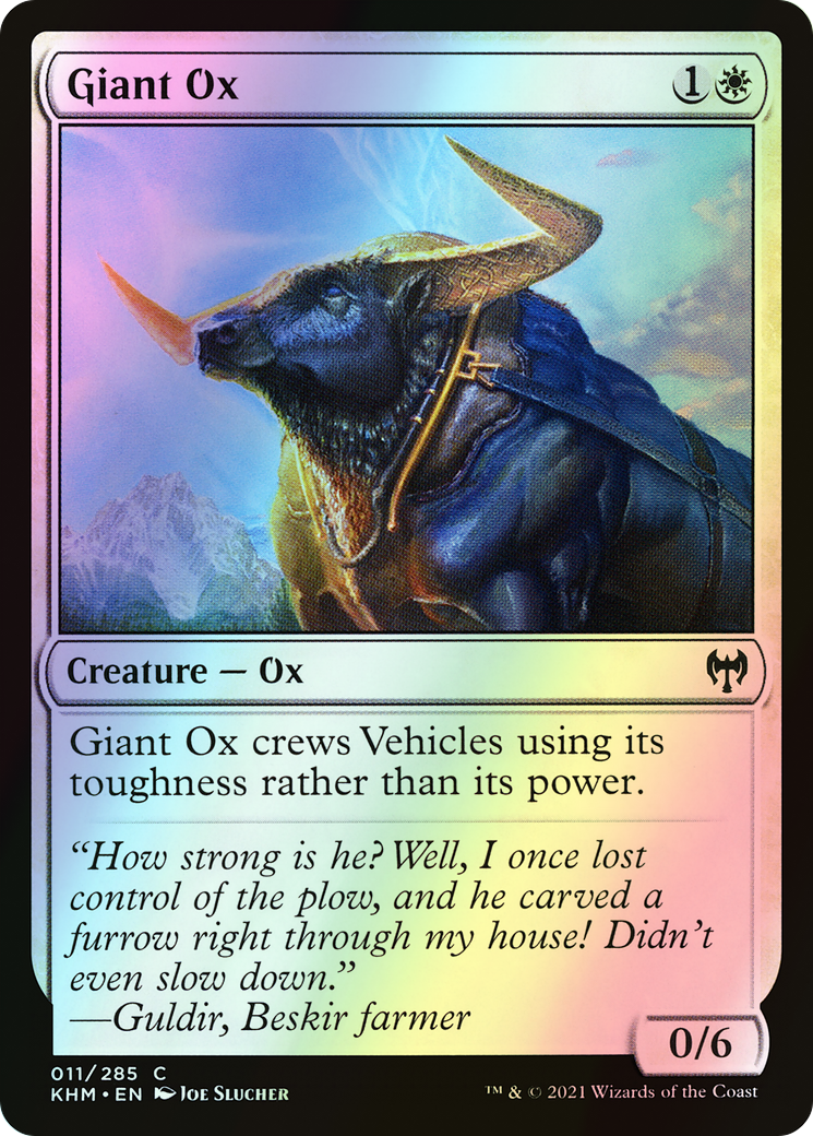 Giant Ox (KHM) #11 [EN/F]