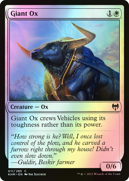 Giant Ox (KHM) #11 [EN/F]