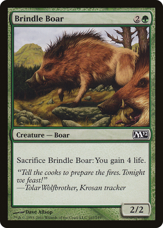 Brindle Boar (M12) #167 [EN/N]