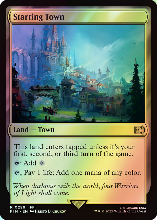 Starting Town (FIN) #289 [EN/F] s/o