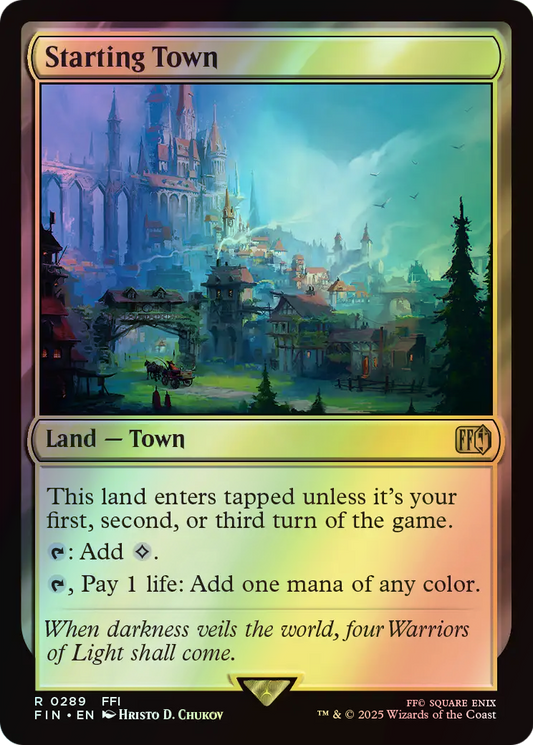 Starting Town (FIN) #289 [EN/F] s/o