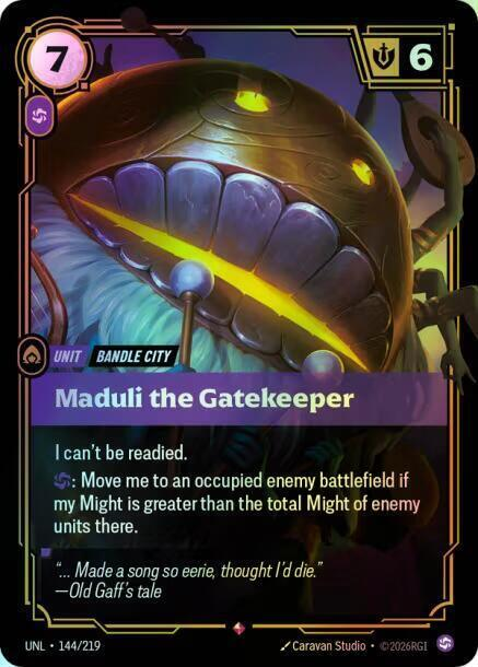 Maduli the Gatekeeper (UNL) #144 [EN/F]