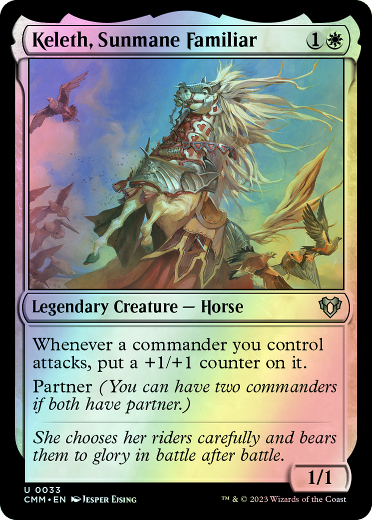 Keleth, Sunmane Familiar (CMM) #33 [EN/F]