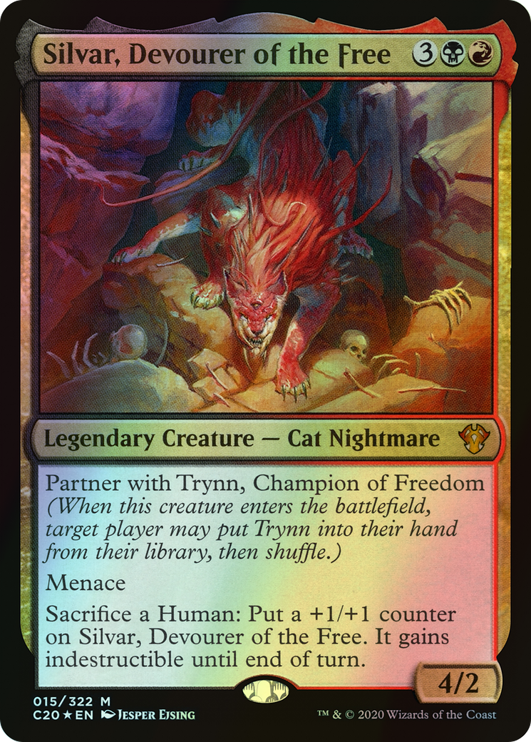 Silvar, Devourer of the Free (C20) #15 [EN/F] s/o