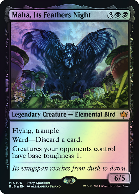 Maha, Its Feathers Night (PBLB) #100s [EN/F]
