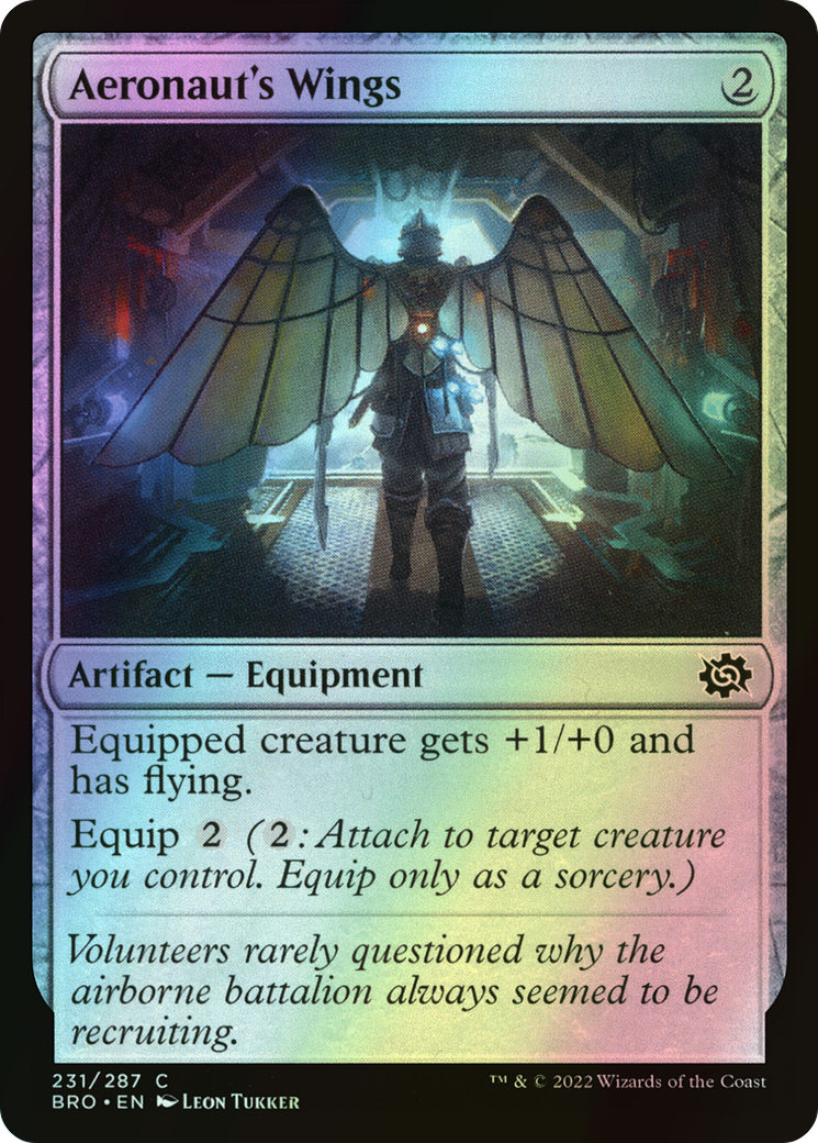 Aeronaut's Wings (BRO) #231 [EN/F] s/o