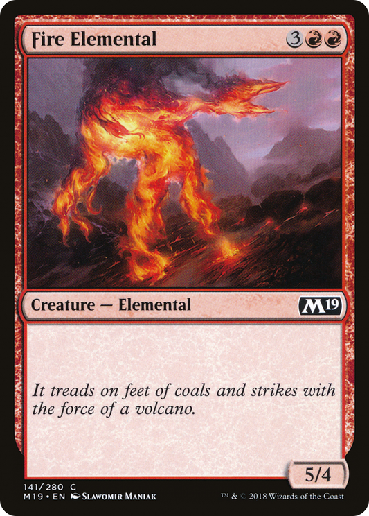 Fire Elemental (M19) #141 [EN/N]