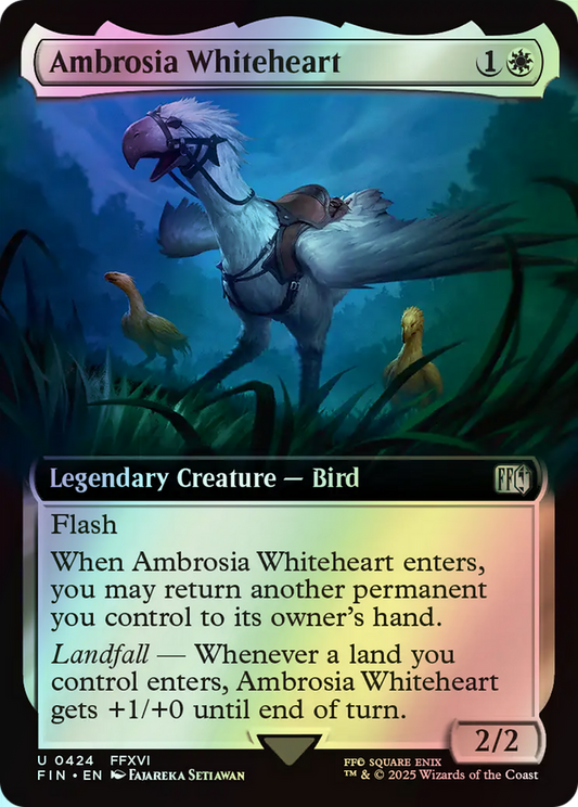 Ambrosia Whiteheart (FIN) #424 [EN/F] s/o
