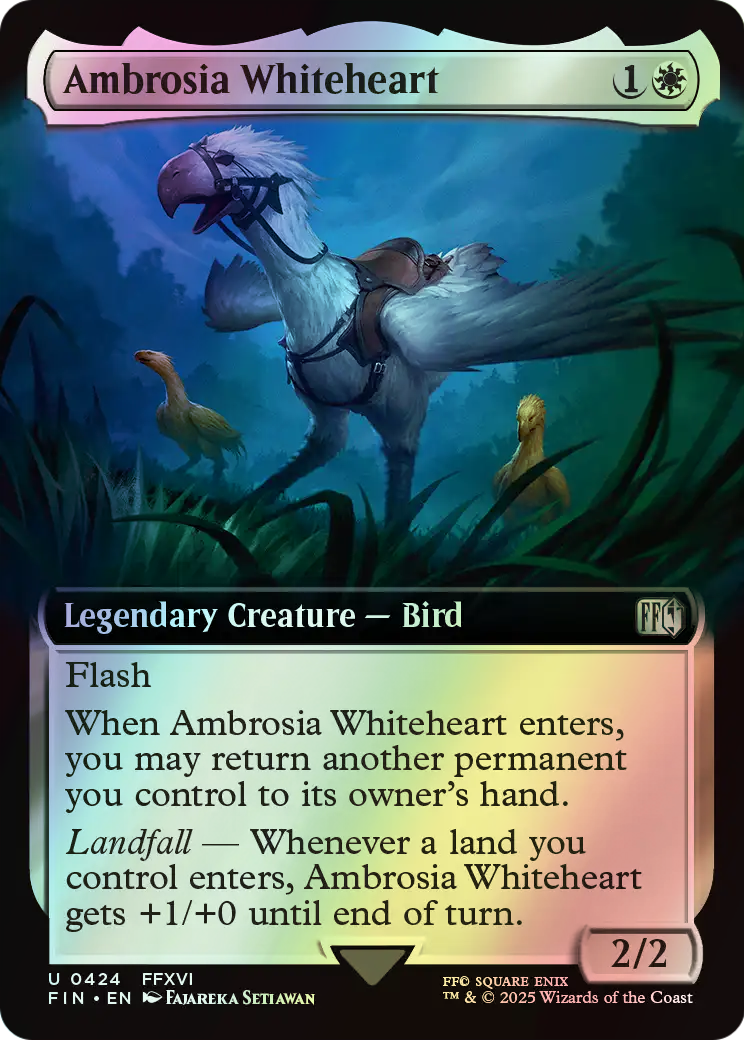 Ambrosia Whiteheart (FIN) #424 [EN/F] s/o