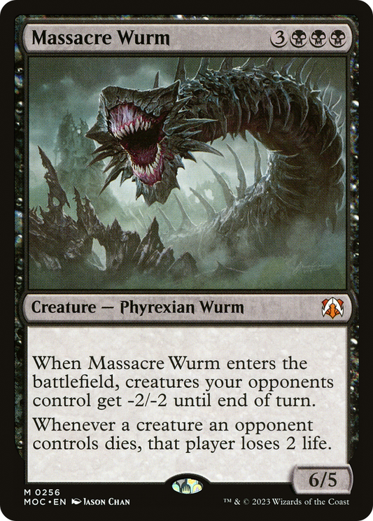 Massacre Wurm (MOC) #256 [EN/N] s/o