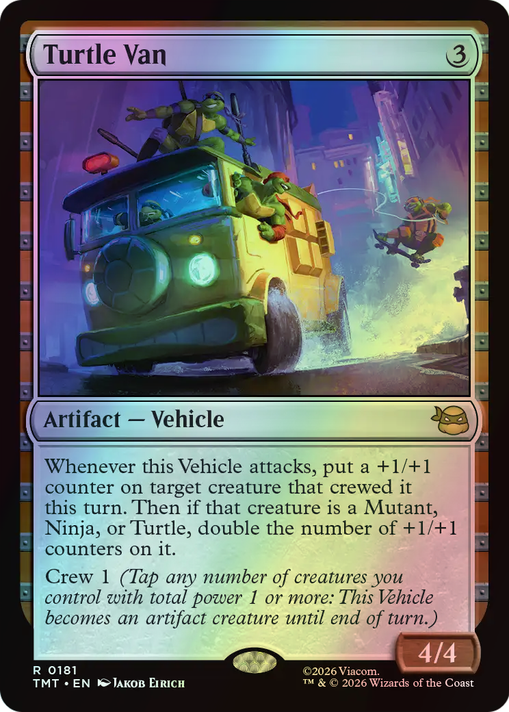 Turtle Van (TMT) #181 [EN/F] s/o