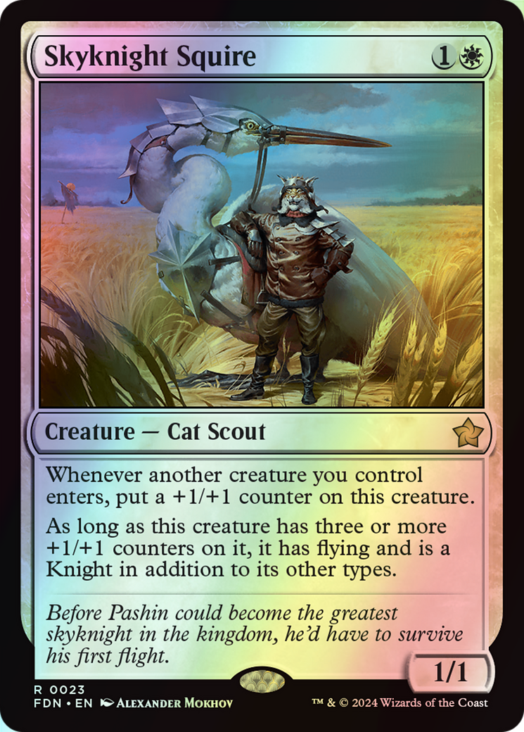 Skyknight Squire (FDN) #23 [EN/F] s/o