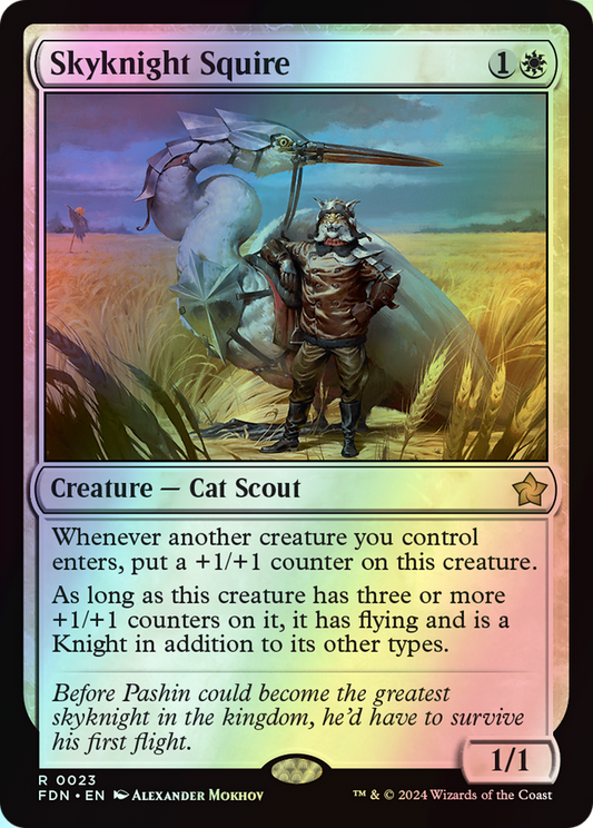 Skyknight Squire (FDN) #23 [EN/F] s/o