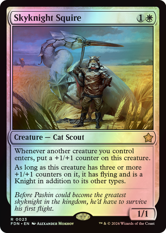 Skyknight Squire (FDN) #23 [EN/F] s/o