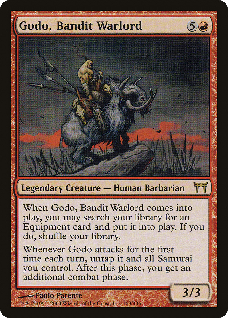 Godo, Bandit Warlord (CHK) #169 [EN/N] s/o