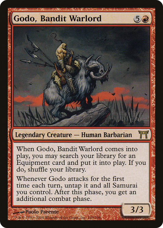 Godo, Bandit Warlord (CHK) #169 [EN/N] s/o