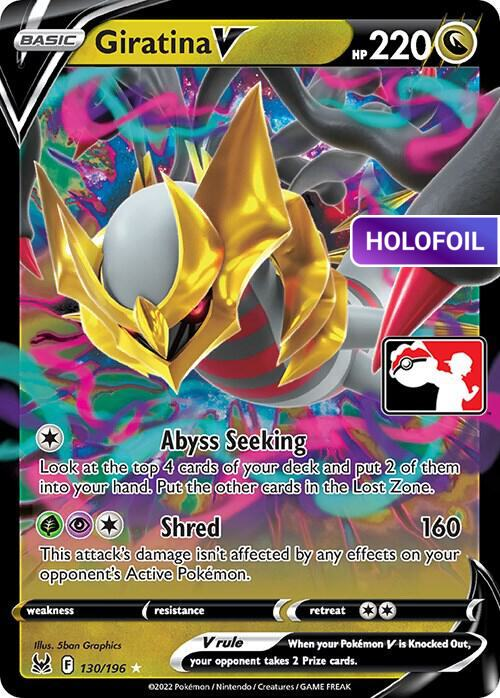 Giratina V - 130/196 (PPSC) #130_V3 [EN/H]