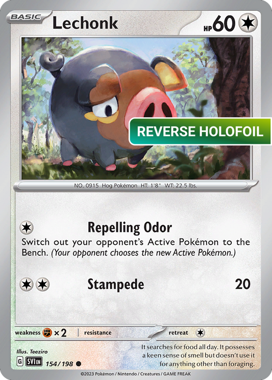 Lechonk (SVI) #154 [EN/R] s/o