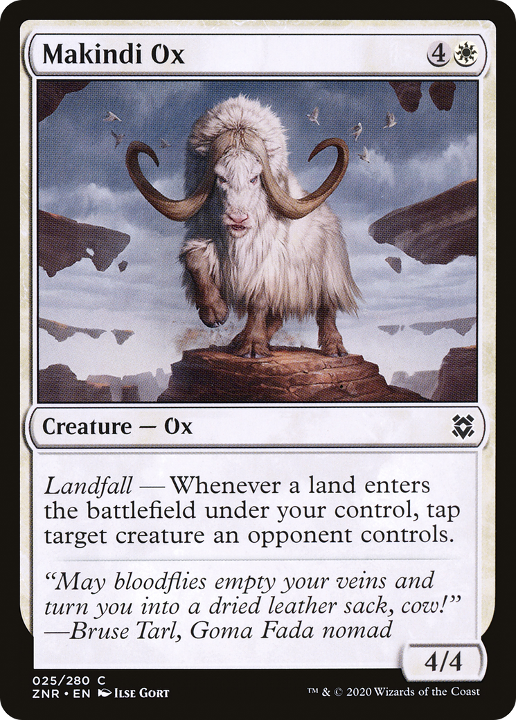 Makindi Ox (ZNR) #25 [EN/N]