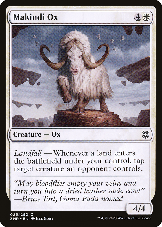 Makindi Ox (ZNR) #25 [EN/N]