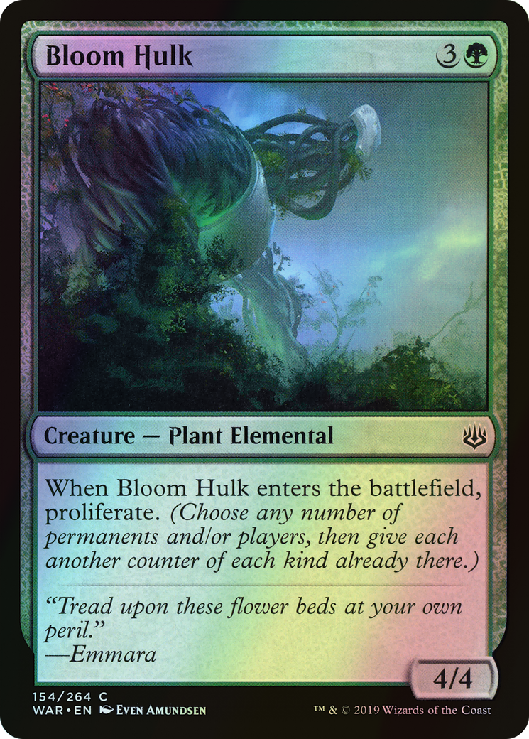 Bloom Hulk (WAR) #154 [EN/F]