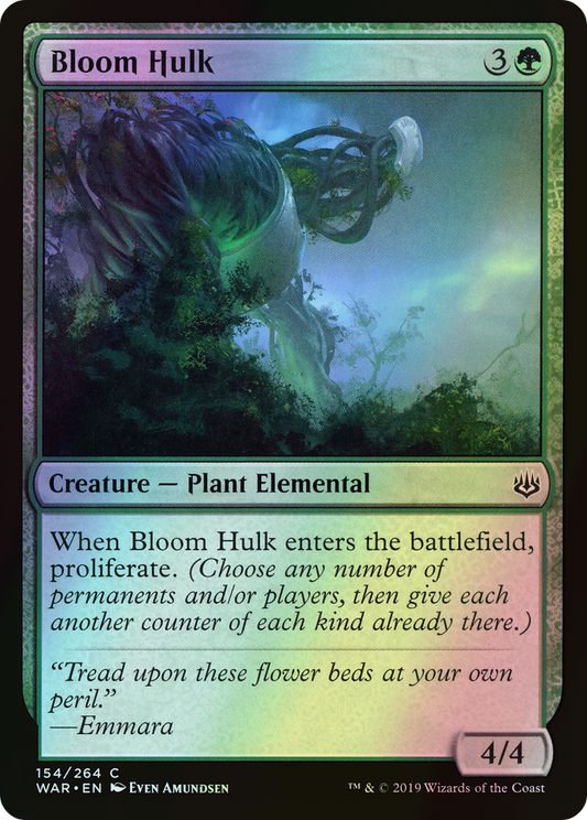 Bloom Hulk (WAR) #154 [EN/F]