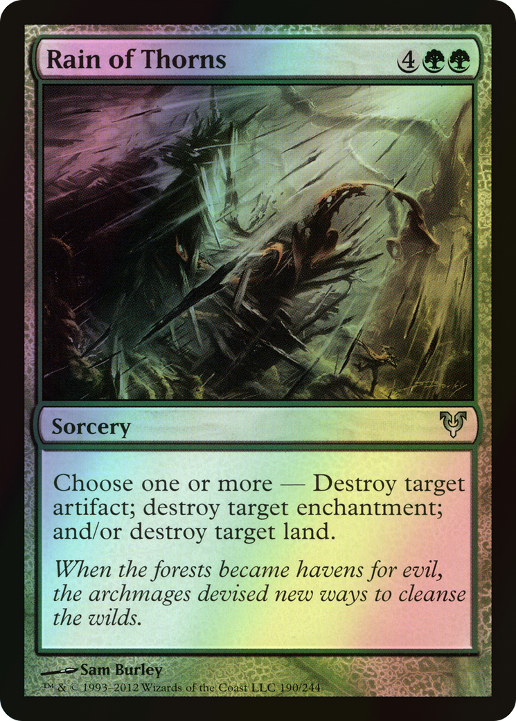 Rain of Thorns (AVR) #190 [EN/F]