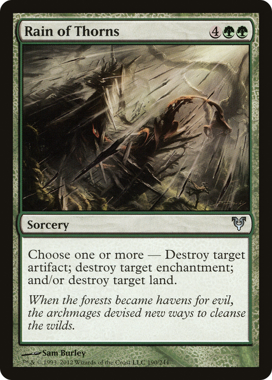 Rain of Thorns (AVR) #190 [EN/N]