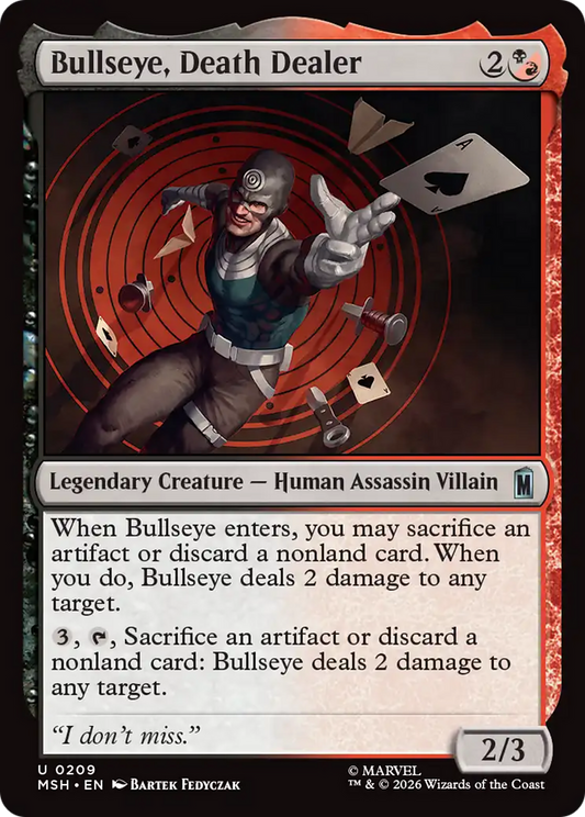 Bullseye, Death Dealer (MSH) #209 [EN/N]