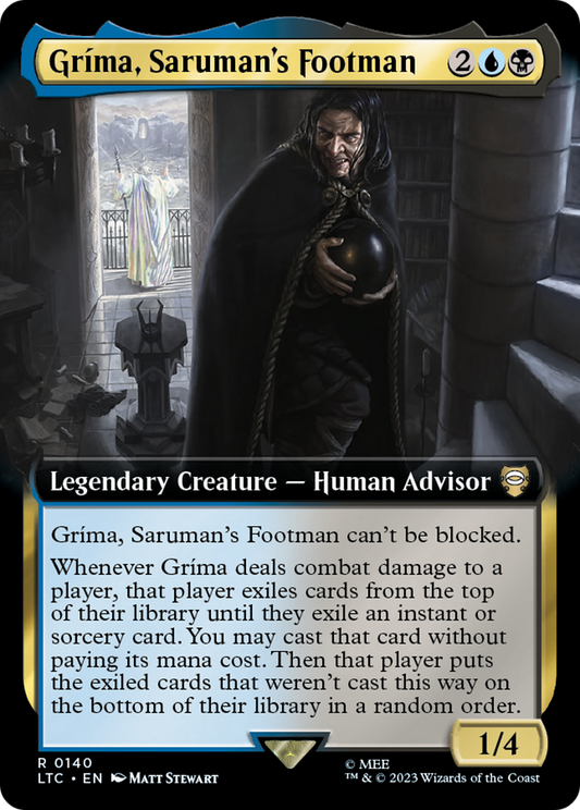 Gríma, Saruman's Footman (LTC) #140 [EN/N]