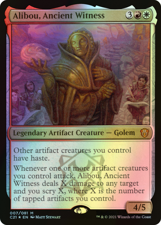 Alibou, Ancient Witness (C21) #7 [EN/F]