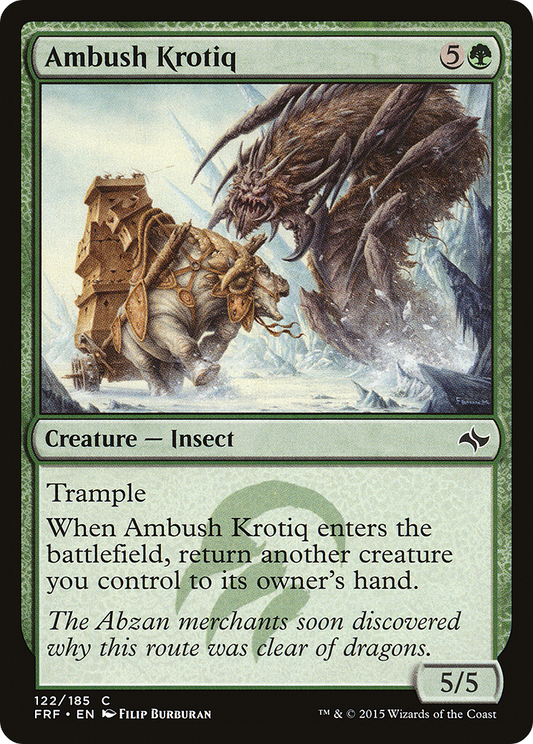 Ambush Krotiq (FRF) #122 [EN/N]