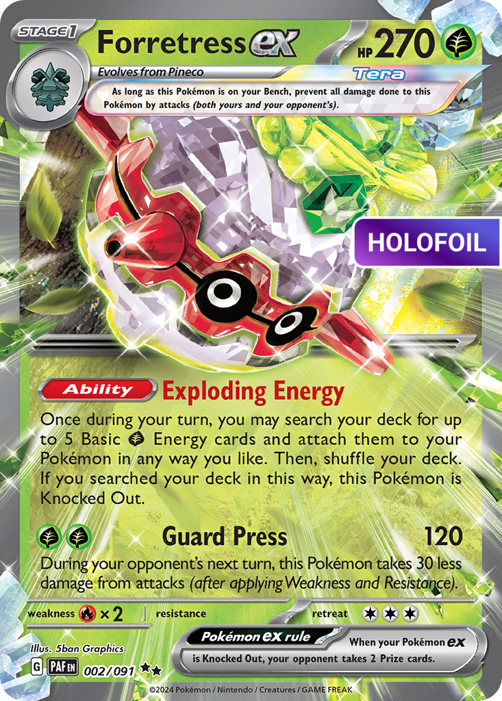 Forretress ex (PAF) #2 [EN/H]