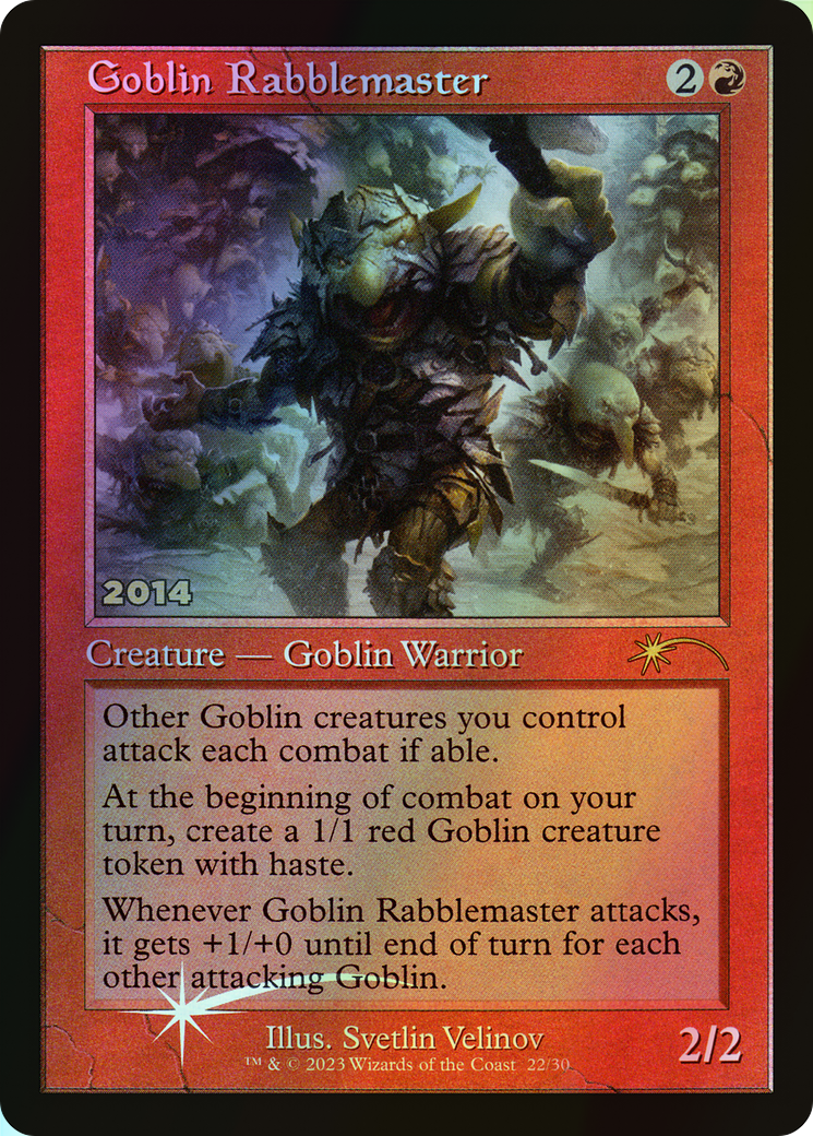 Goblin Rabblemaster (P30A) #22 [EN/F] s/o