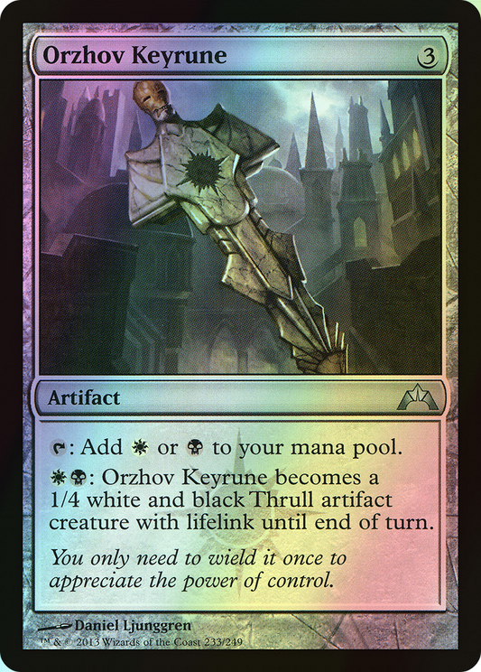 Orzhov Keyrune (GTC) #233 [EN/F]
