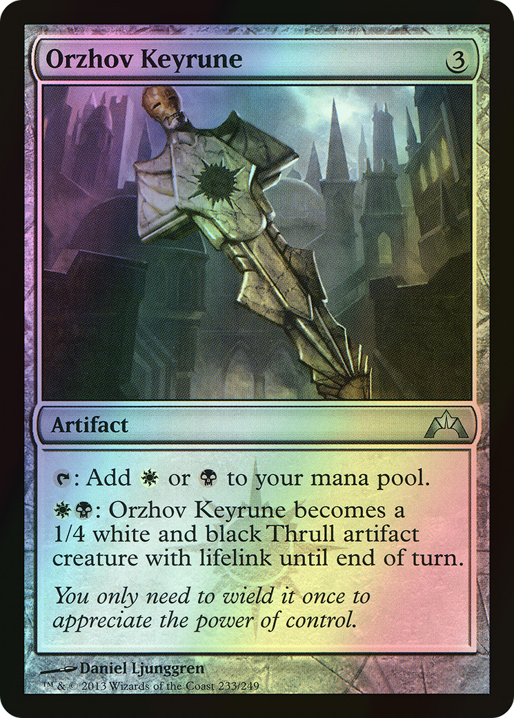 Orzhov Keyrune (GTC) #233 [EN/F]