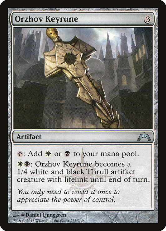 Orzhov Keyrune (GTC) #233 [EN/N] s/o