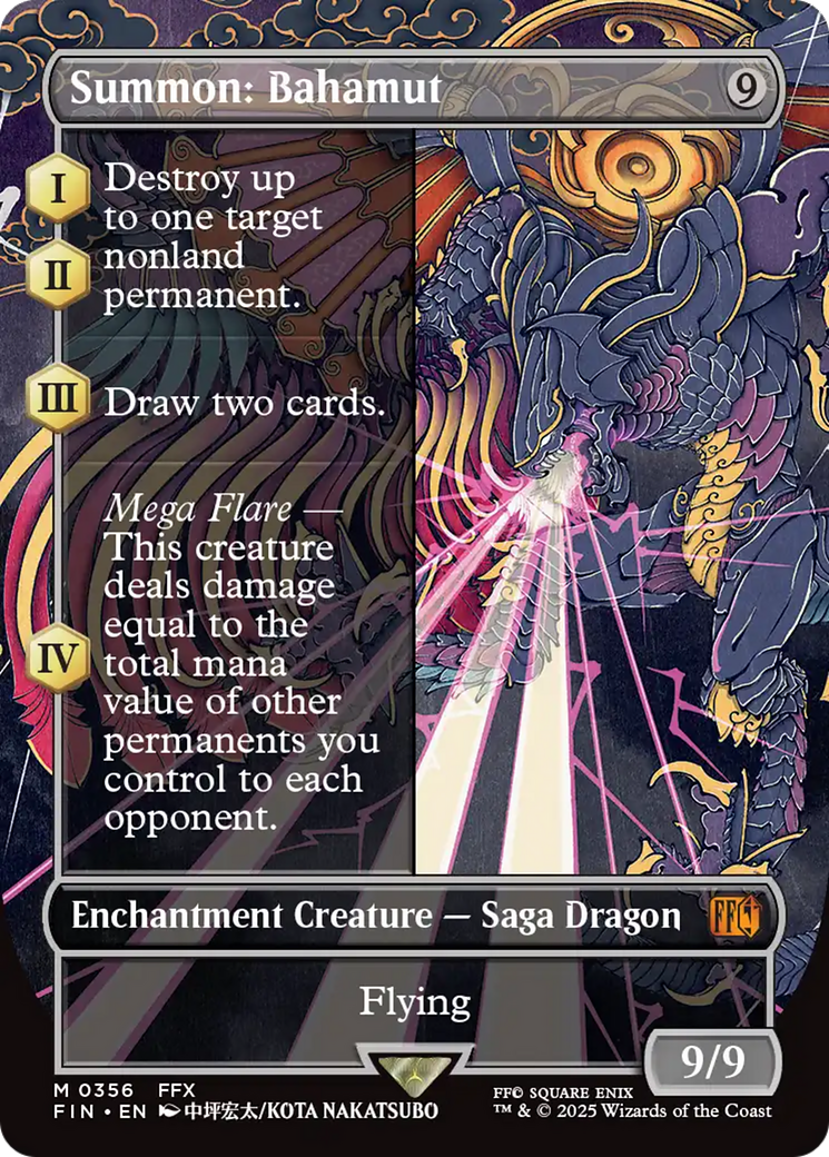 Summon: Bahamut (FIN) #356 [EN/N] s/o