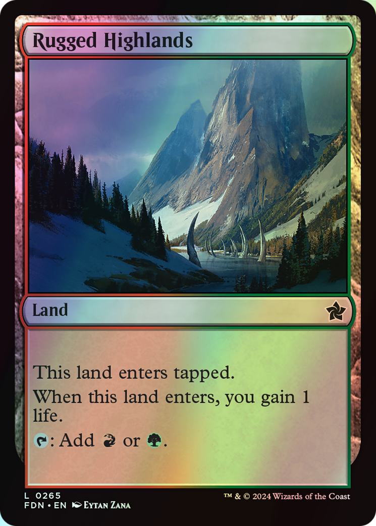 Rugged Highlands (FDN) #265 [EN/F]