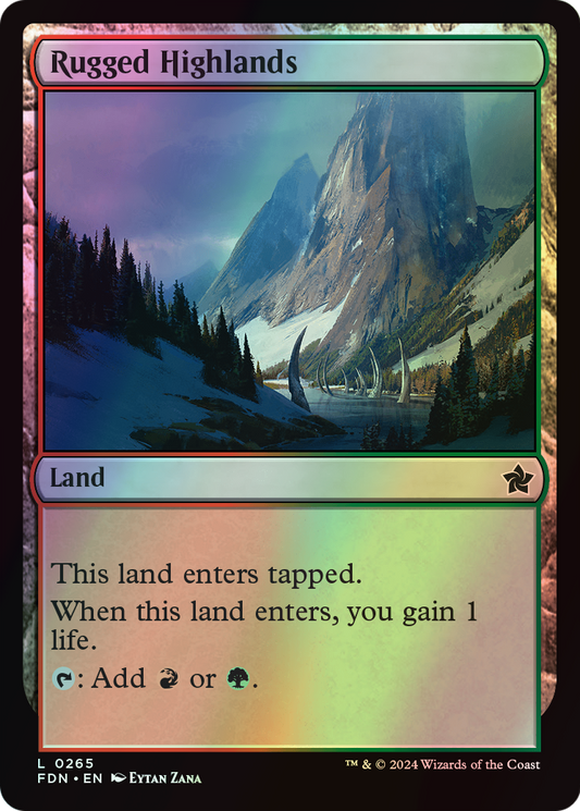 Rugged Highlands (FDN) #265 [EN/F]